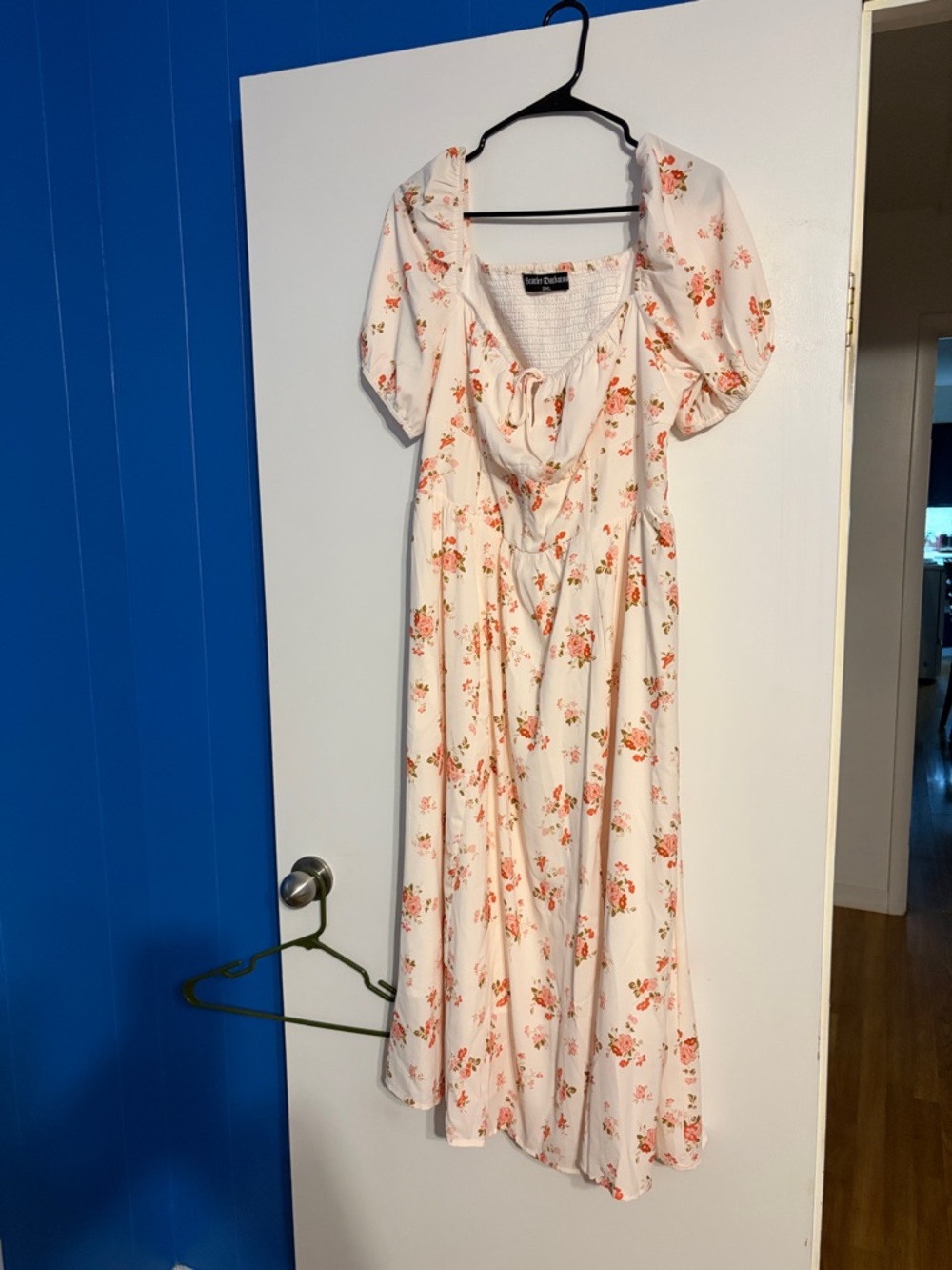 Scarlet Darkness floral dress